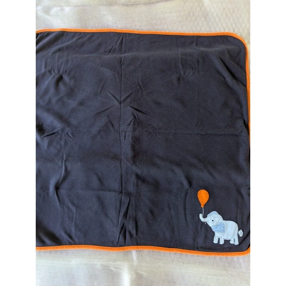 Gymboree 2013 Little Peanut Navy Blue Elephant Blanket Layette Baby Boys Balloon